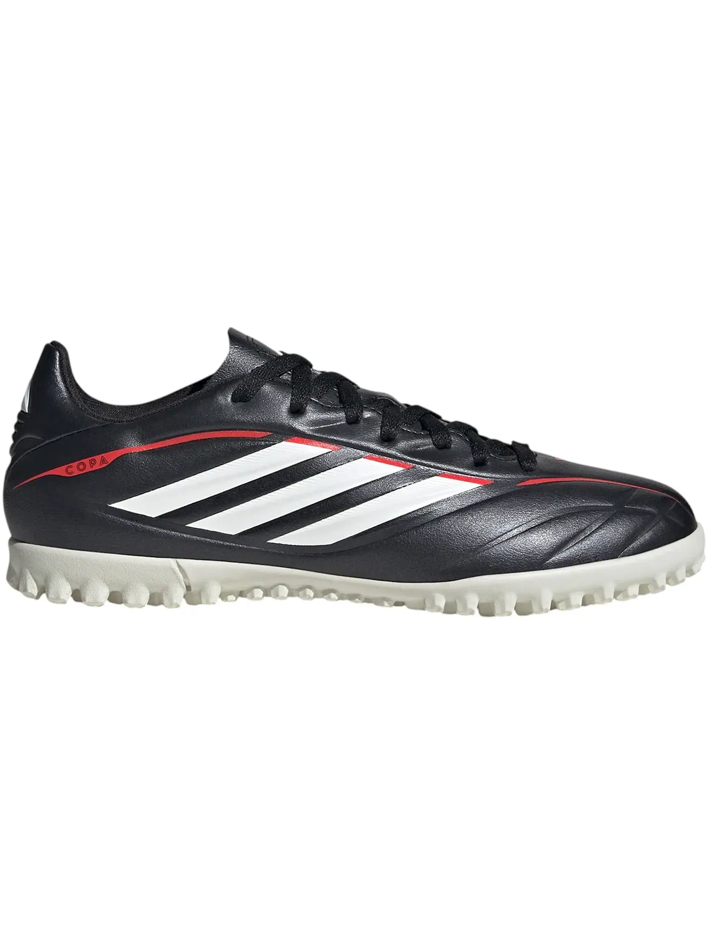 Детские бутсы с длинным рукавом Adidas Copa Pure 4 Club TF — изображение 1 из 1, черный белый красный