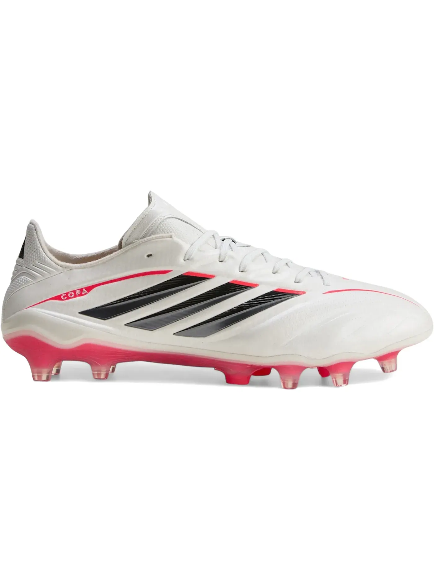 Мужские бутсы с кожаным верхом Adidas Copa Pure 4 Elite FG — изображение 1 из 1, черный красный
