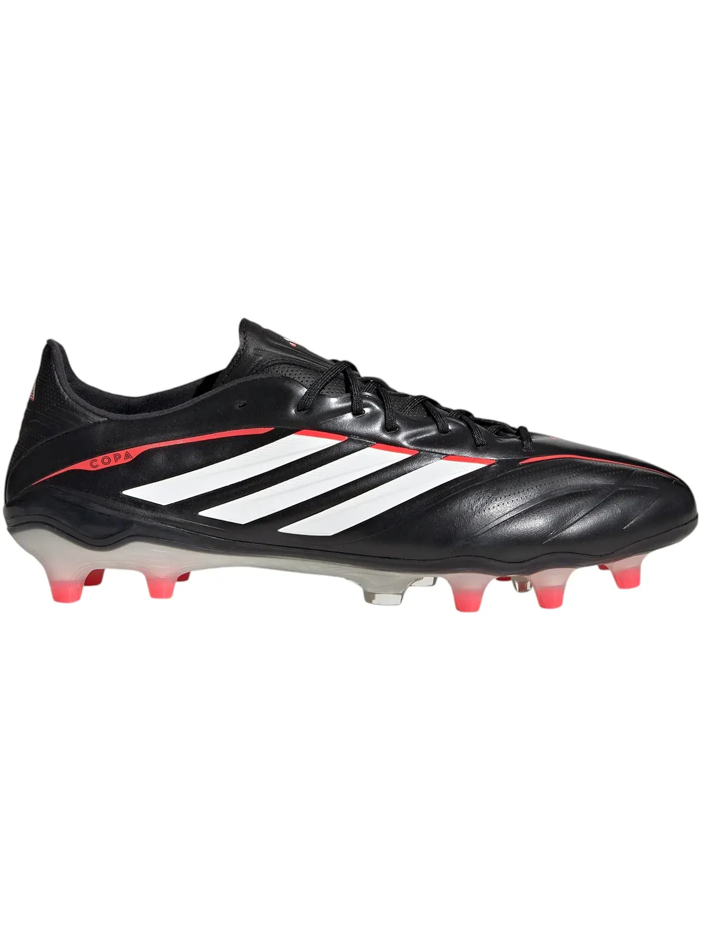 Мужские бутсы с натуральной кожи Adidas Copa Pure 4 Elite FG — изображение 1 из 1, черный/белый/красный