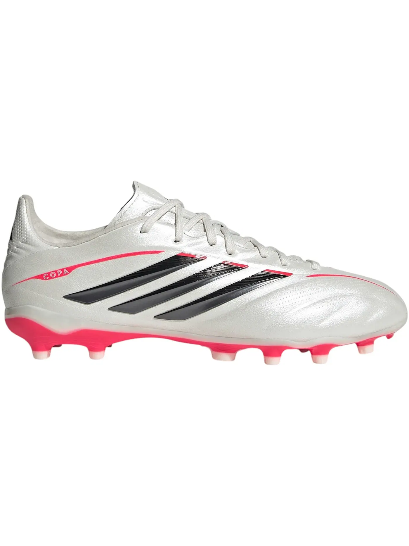 Детские бутсы с шипами Copa Pure 4 Elite FG/MG Adidas — изображение 1 из 1, металлик черный красный