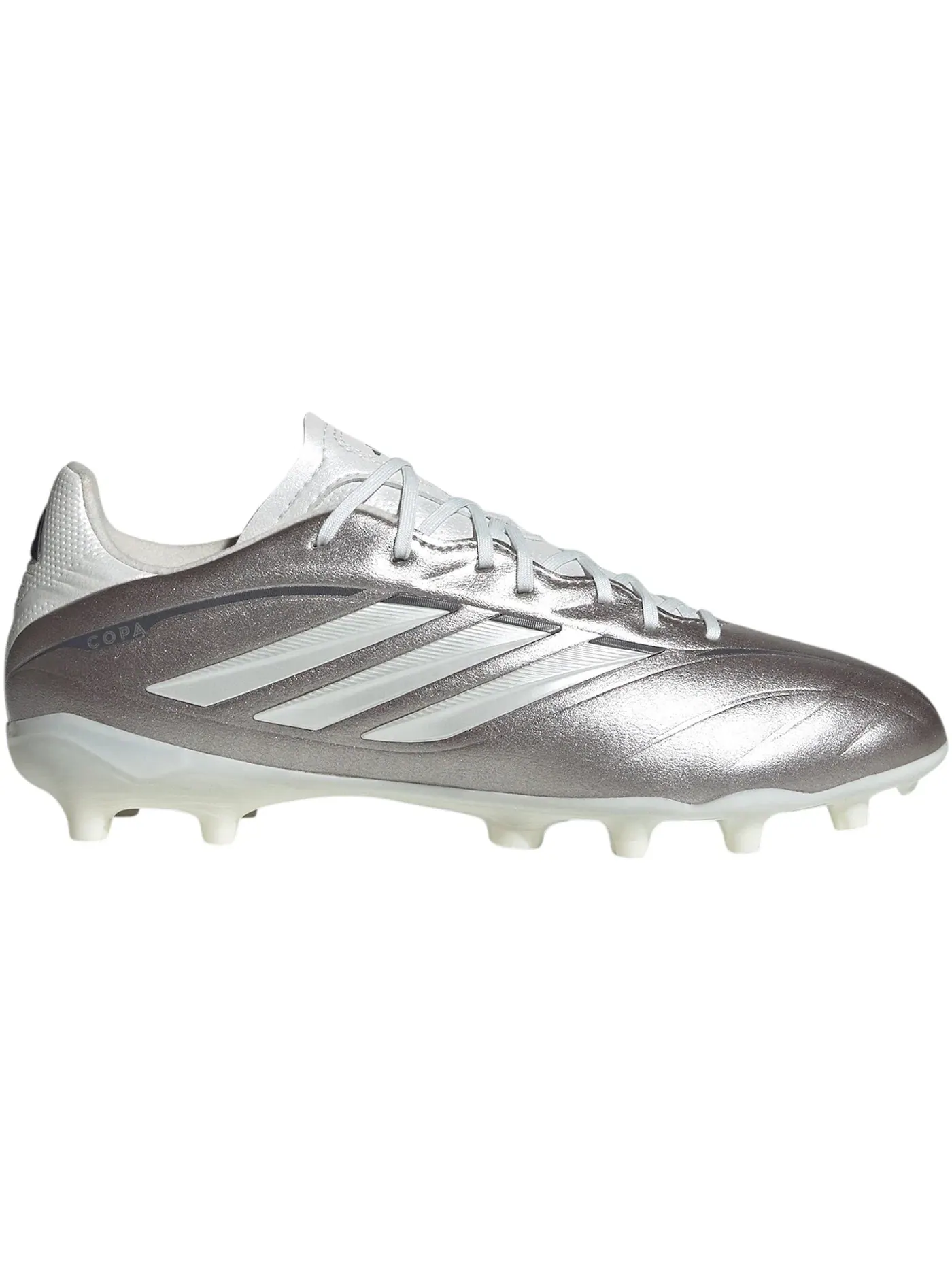 Детские бутсы с шипами Copa Pure 4 League FG Adidas, Taupe Met./Zero Metallic/Night Metallic — изображение 1 из 1