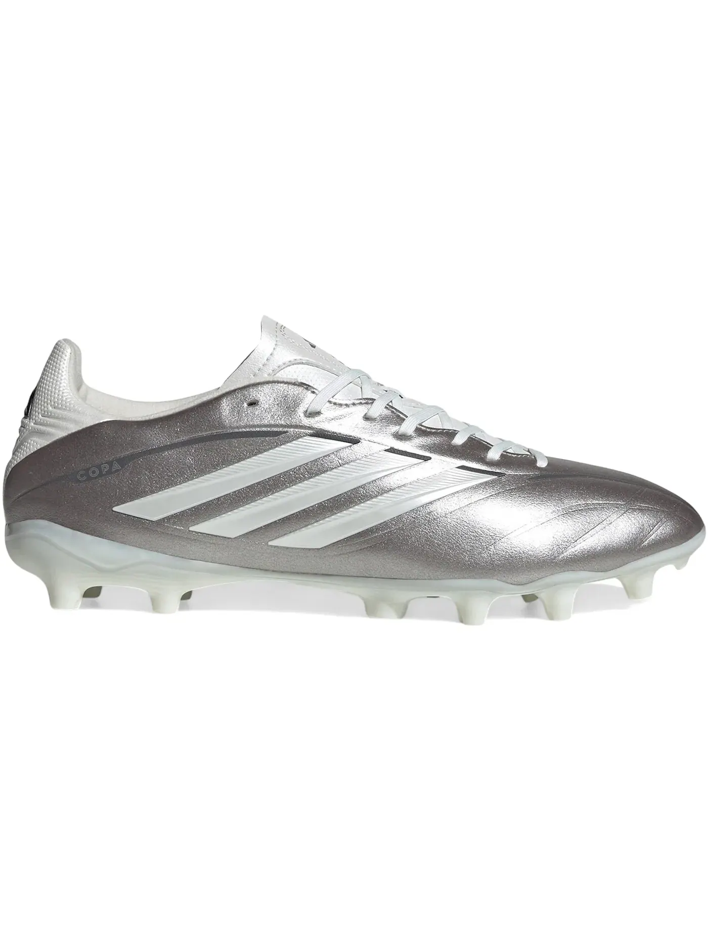 Мужские бутсы с длинным рукавом Adidas Copa Pure 4 League FG/MG, Taupe Metallic/Zero Metallic/Night Metallic
