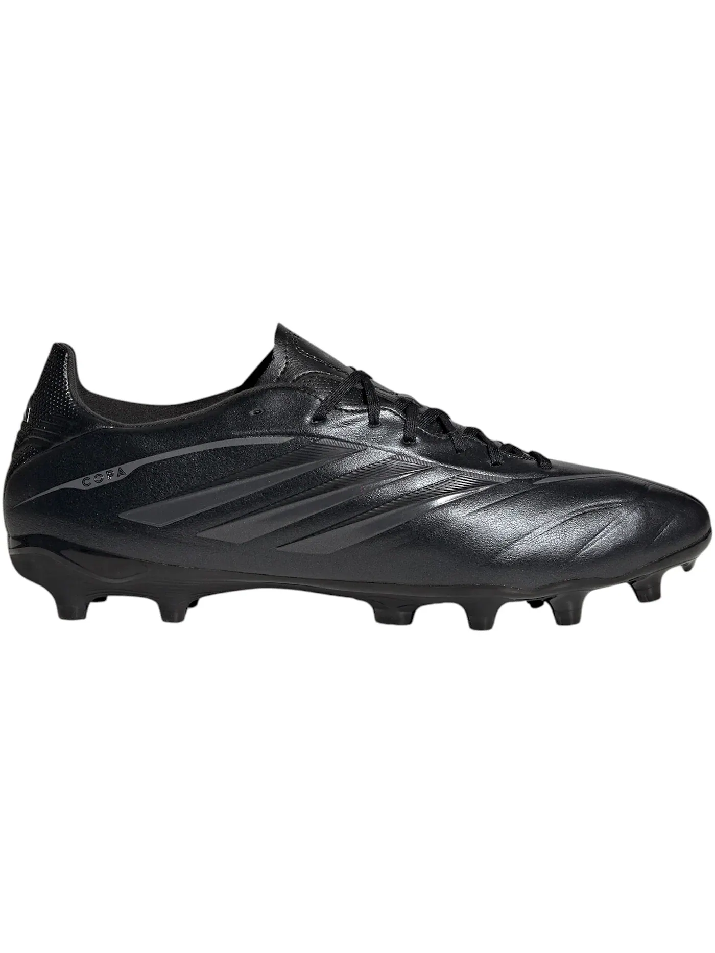 Мужские бутсы с длинным рукавом Adidas Copa Pure 4 League FG — изображение 1 из 1, черный//металлик