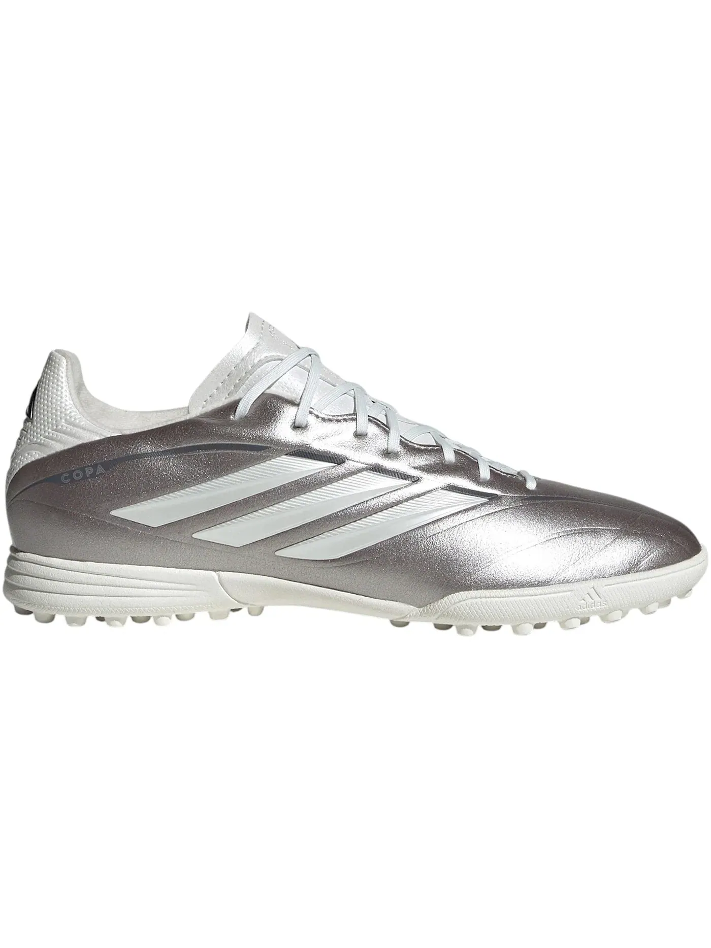 Детские бутсы с длинным рукавом Adidas Copa Pure 4 League TF, Taupe Met./Zero Metalic/Night Metallic — изображение 1 из 1