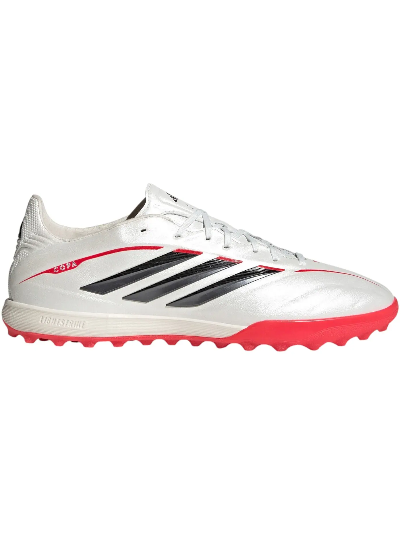 Мужские бутсы с длинным рукавом Adidas Copa Pure 4 Pro TF — изображение 1 из 1, металлик черный красный