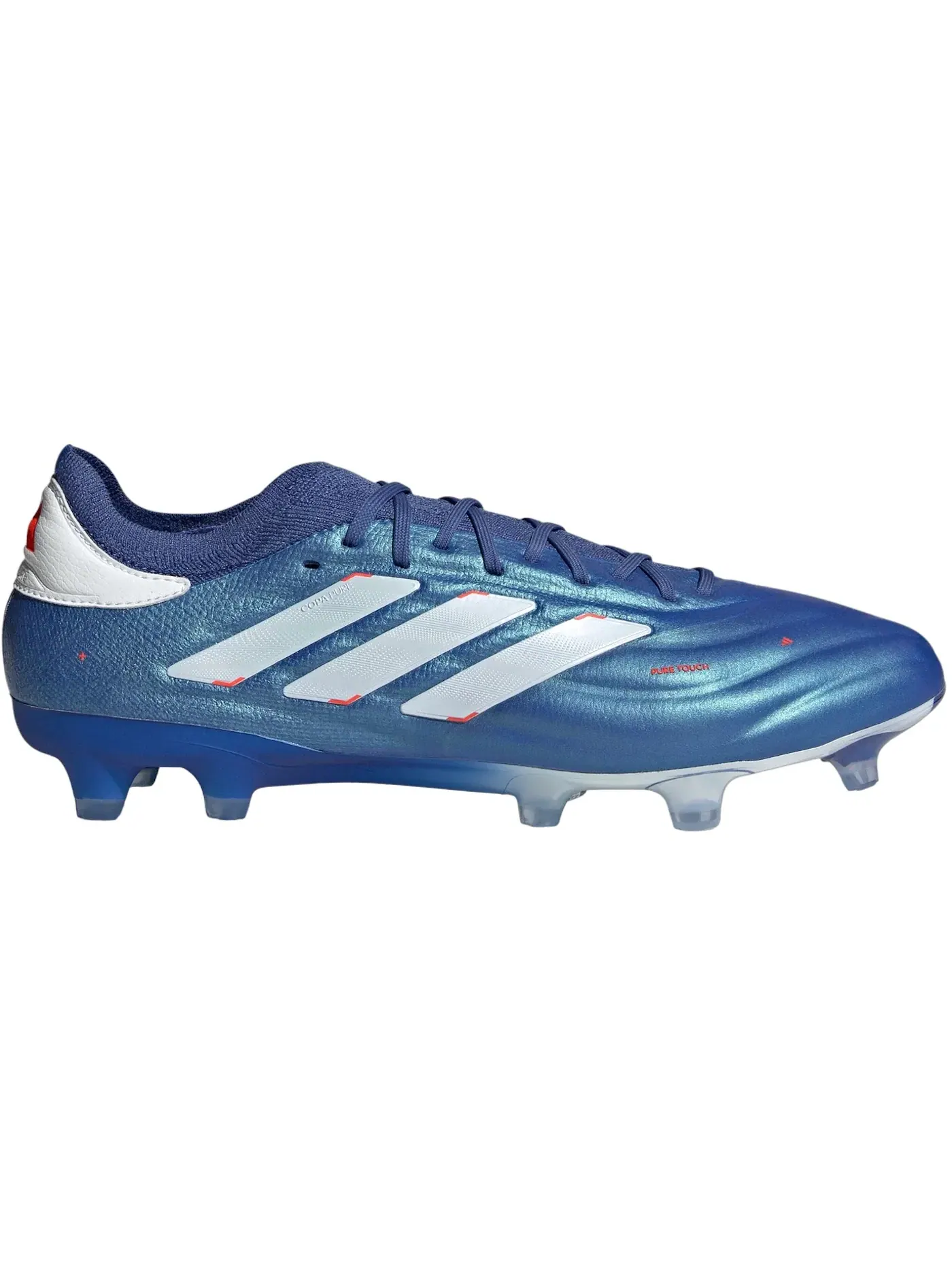 Мужские бутсы с высоким качеством Adidas Copa Pure II+ FG — изображение 1 из 1, синий белый красный