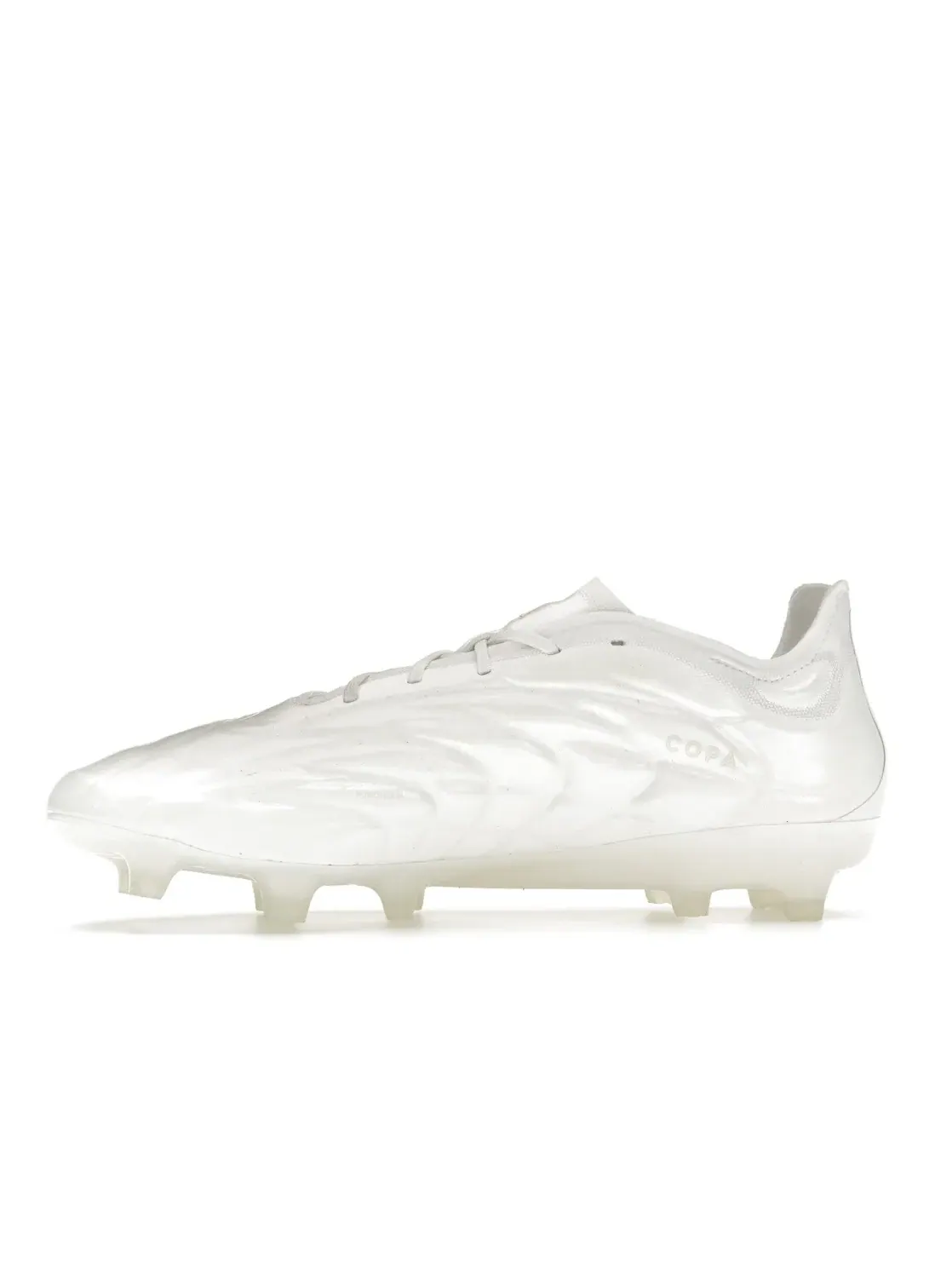 Мужские бутсы с высоким качеством Adidas Copa Pure.1 FG — изображение 3 из 4, белый/белый/металлик
