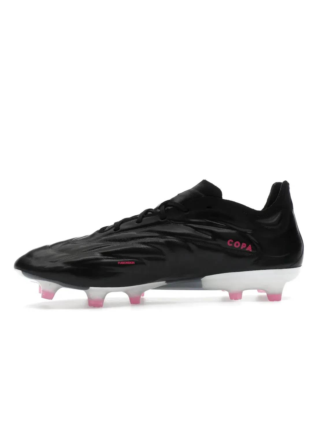 Мужские бутсы с длинным рукавом Adidas Copa Pure.1 FG — изображение 3 из 4, черный//розовый