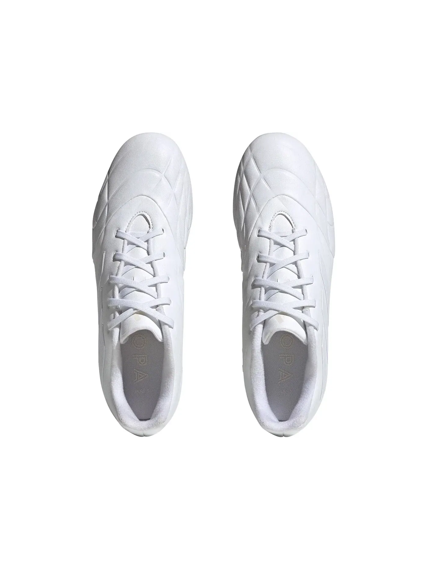 Мужские бутсы с длинным рукавом Adidas Copa Pure.3 FG — изображение 2 из 3, белый белый