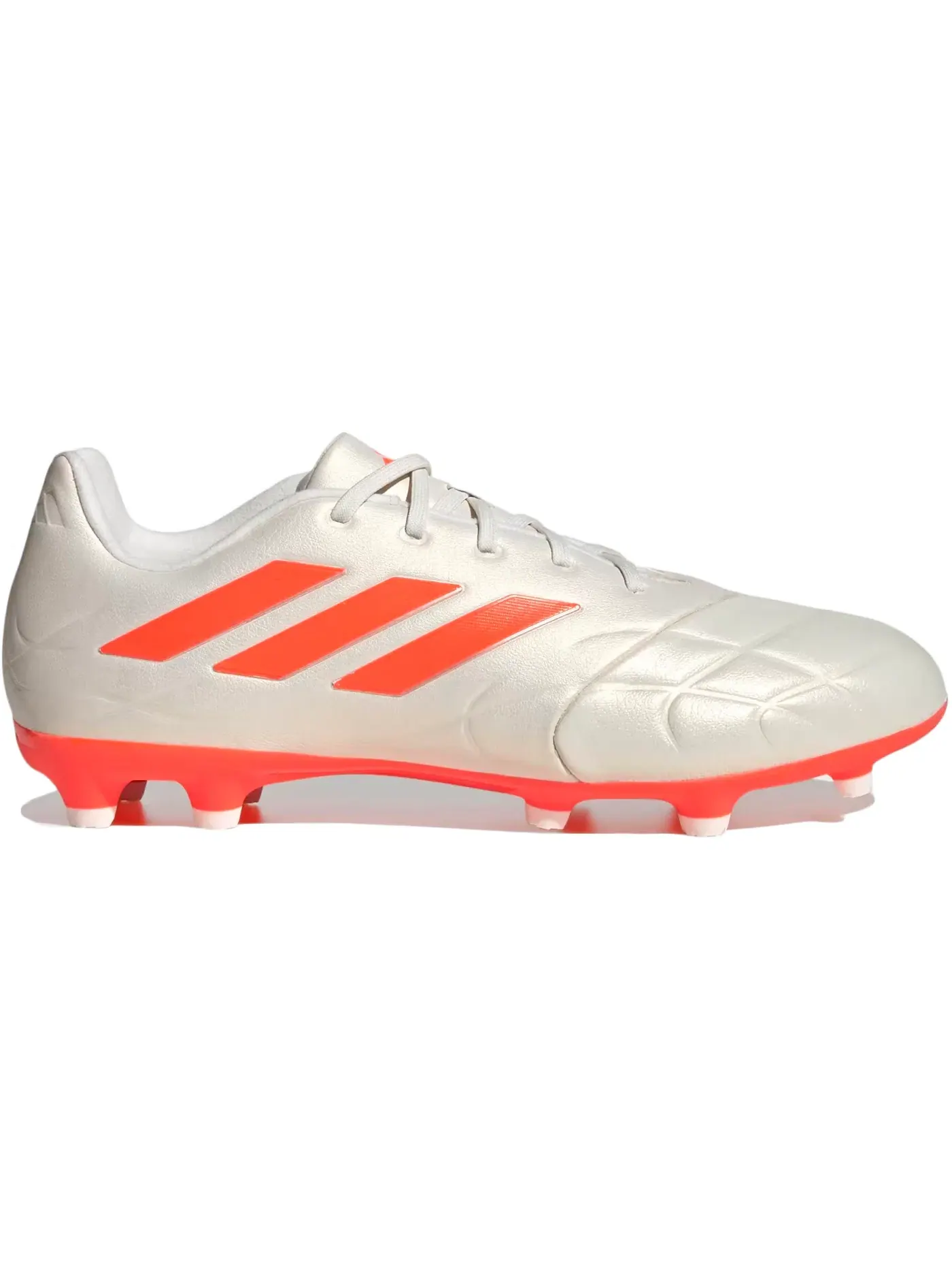 Мужские бутсы с принтом Adidas Copa Pure.3 FG — изображение 1 из 1, белый/оранжевый/белый