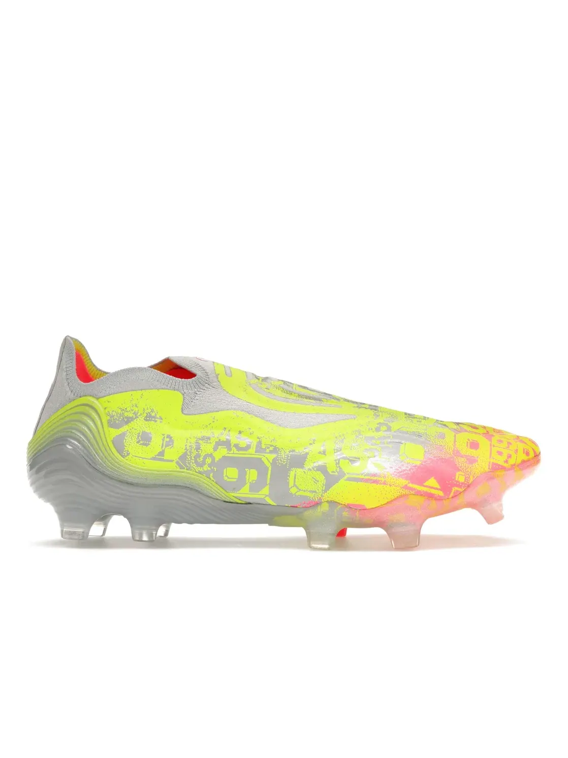 Мужские бутсы с длинным рукавом Adidas Copa Sense+ FG — изображение 1 из 4, прозрачный/белый/желтый
