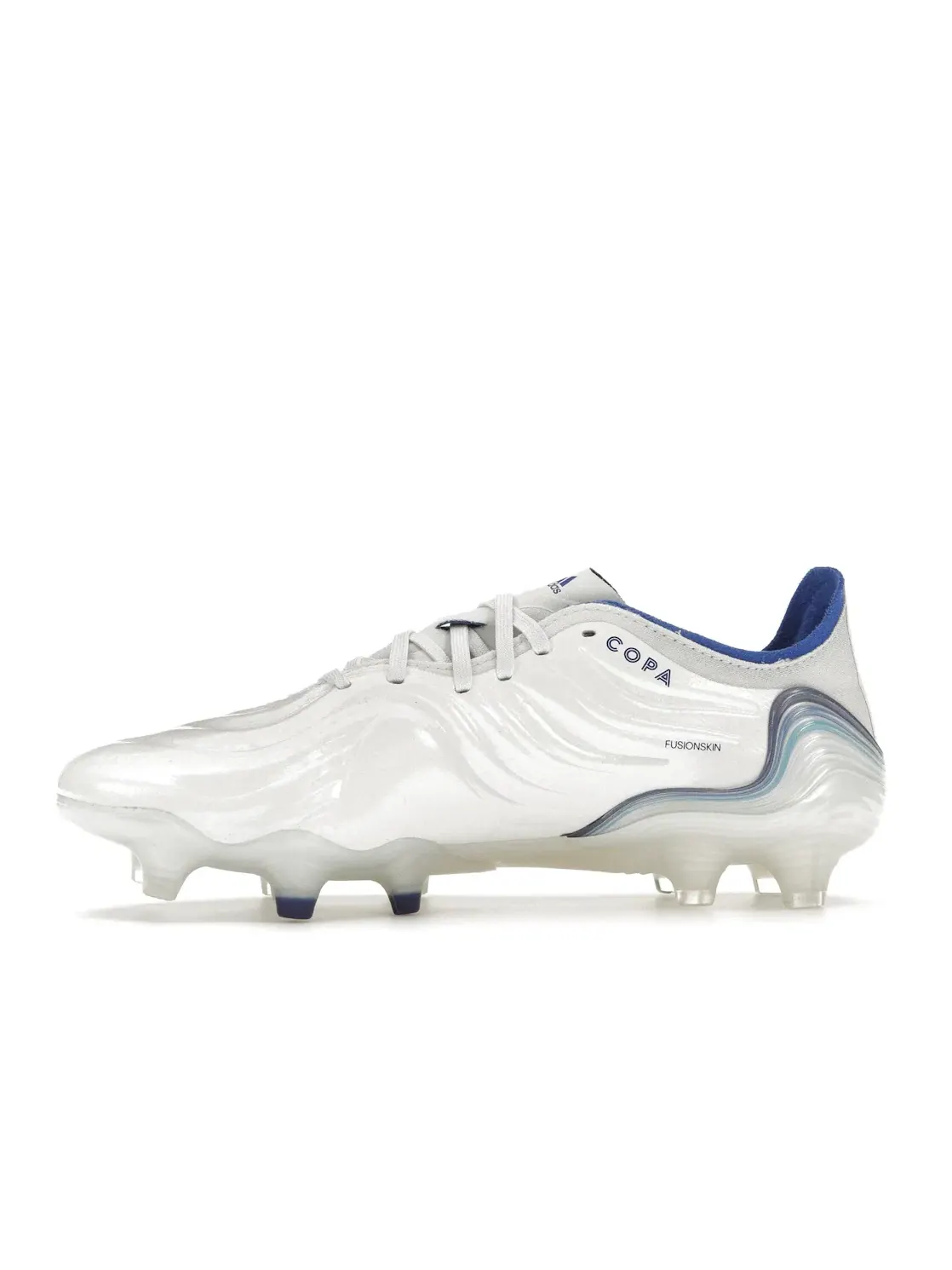 Мужские бутсы с высоким качеством Adidas Copa Sense.1 FG — изображение 3 из 4, белый/-синий/индиго