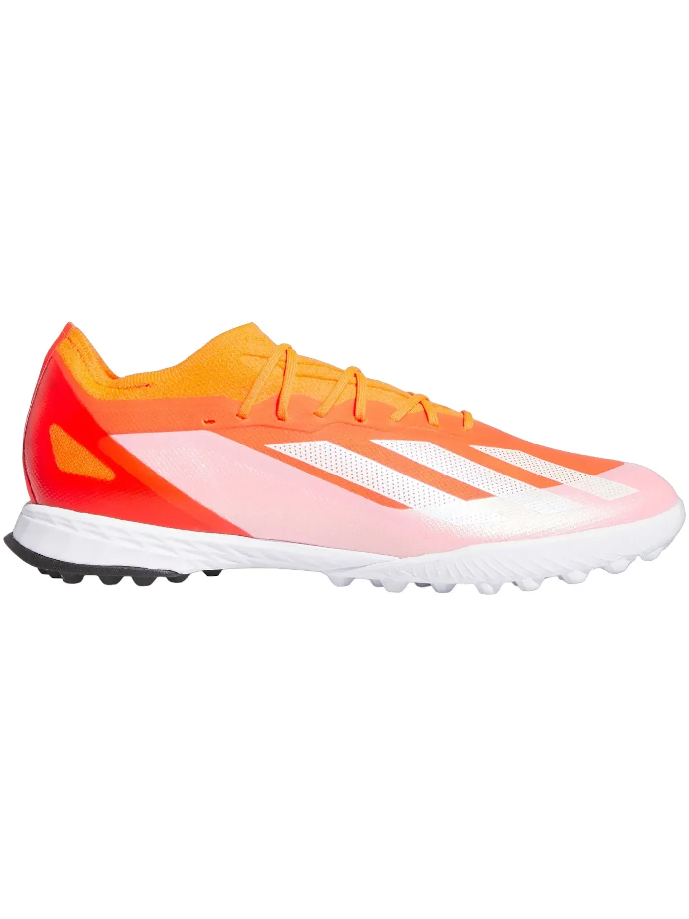 Мужские бутсы с высоким верхом Adidas Crazyfast Elite Turf — изображение 1 из 1, красный/белый/желтый