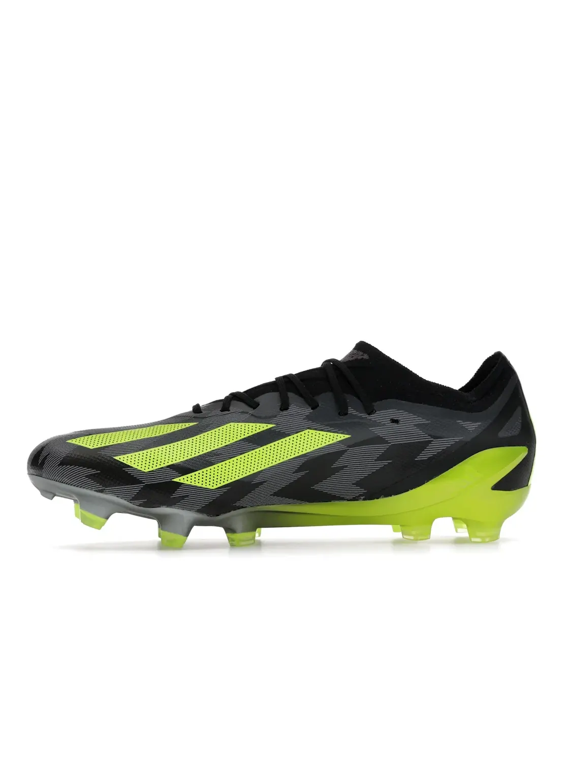 Мужские бутсы Crazycharged Pack Adidas X Crazyfast Injection.1 FG — изображение 3 из 4, черный/желтый/серый