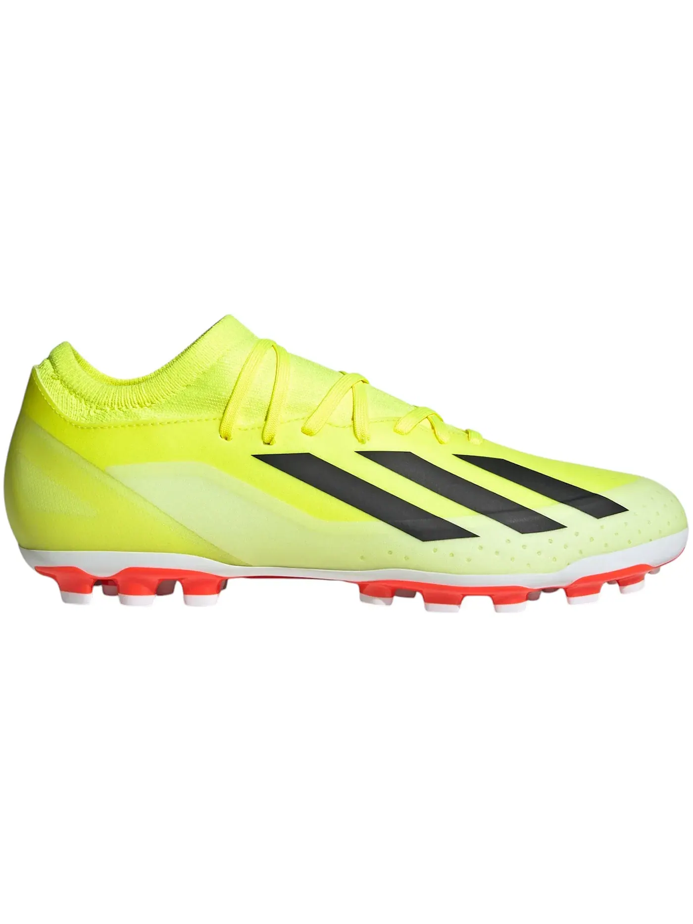 Мужские бутсы с длинным рукавом Adidas X Crazyfast League AG — изображение 1 из 1, желтый черный белый
