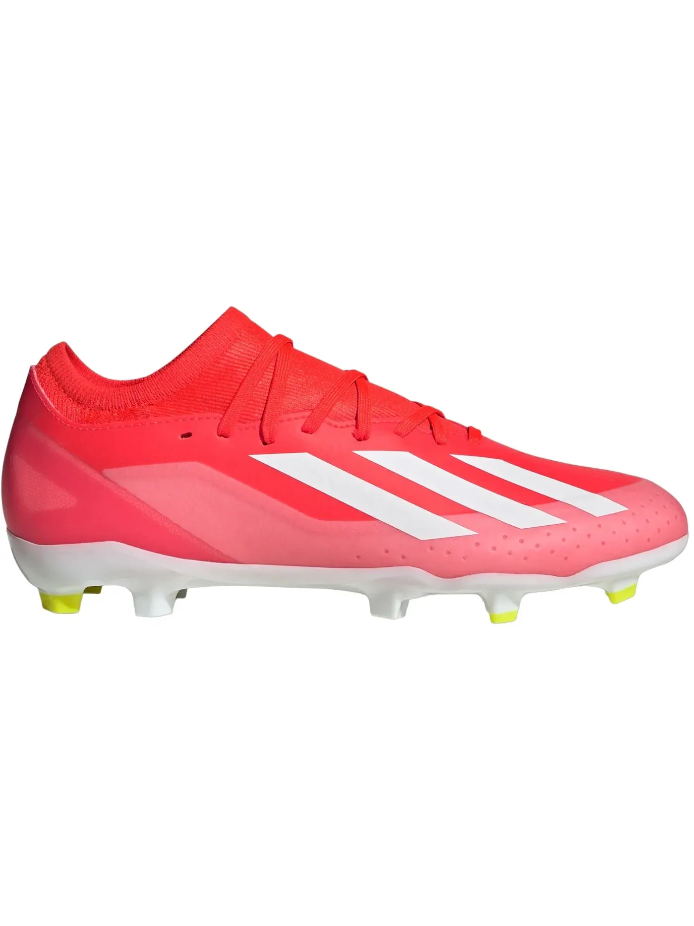 Мужские бутсы с длинным рукавом Adidas Crazyfast League FG — изображение 1 из 1, красный/белый/желтый