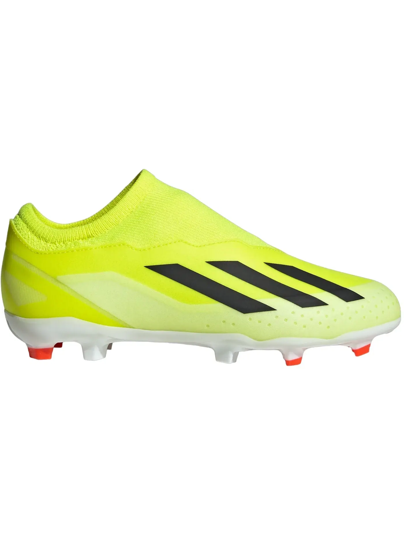 Детские бутсы без шнуровки Crazyfast League Laceless Adidas — изображение 1 из 1, желтый черный белый