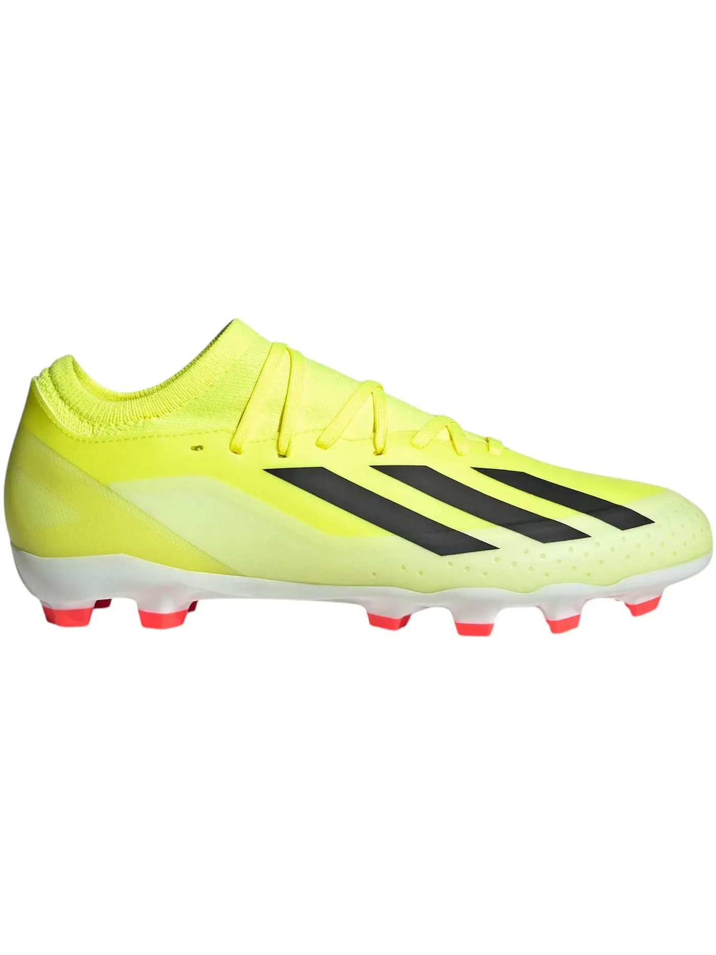 Мужские бутсы с шипами Adidas X Crazyfast League MG — изображение 1 из 1, желтый/черный/белый
