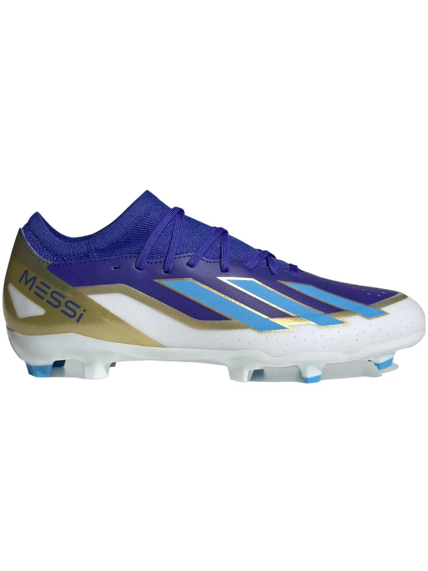 Мужские бутсы с принтом Adidas Crazyfast Messi League FG — изображение 1 из 1, синий синий белый