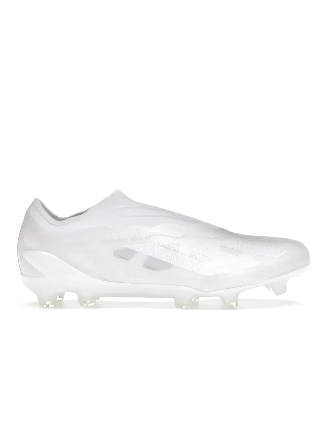 Мужские бутсы без шнуровки Adidas X Crazyfast.1 Laceless FG — изображение 1 из 4, белый