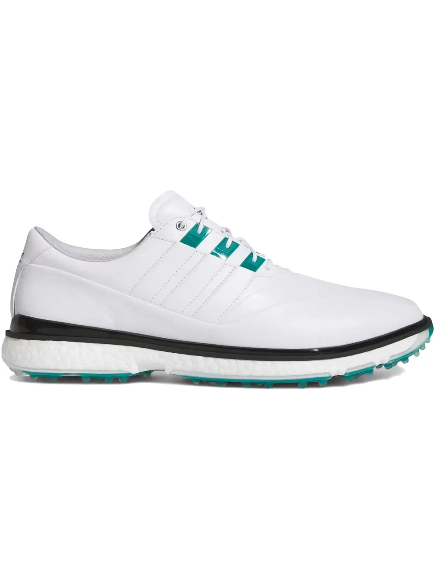 Мужские шиповки для гольфа без шипов Adidas Equipment 93 Spikeless Golf — изображение 1 из 1, белый/зеленый/черный