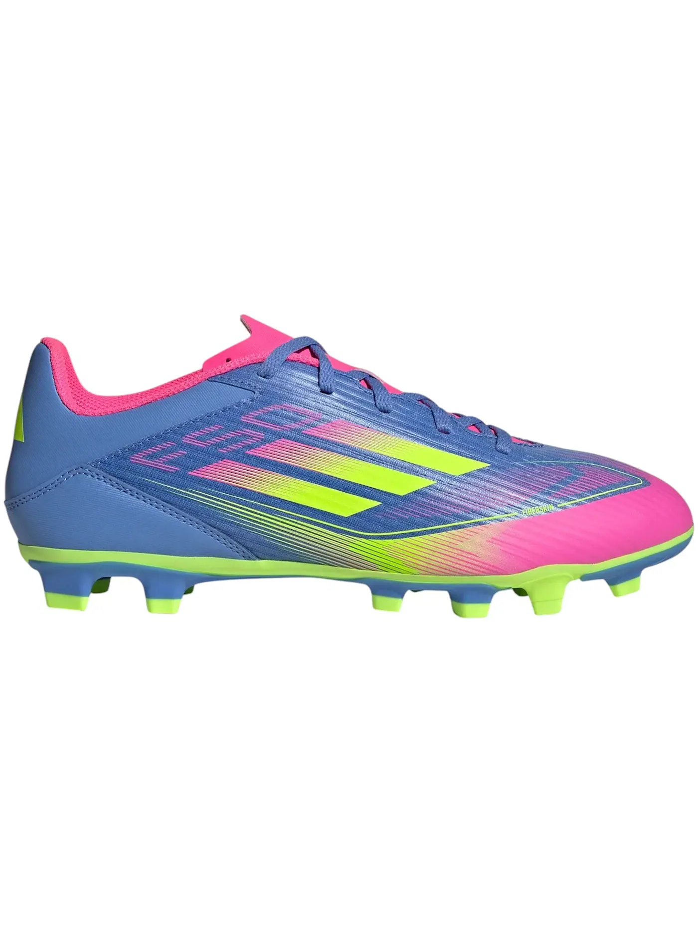 Мужские бутсы FG/MG Adidas F50 Club — изображение 1 из 1, синий розовый