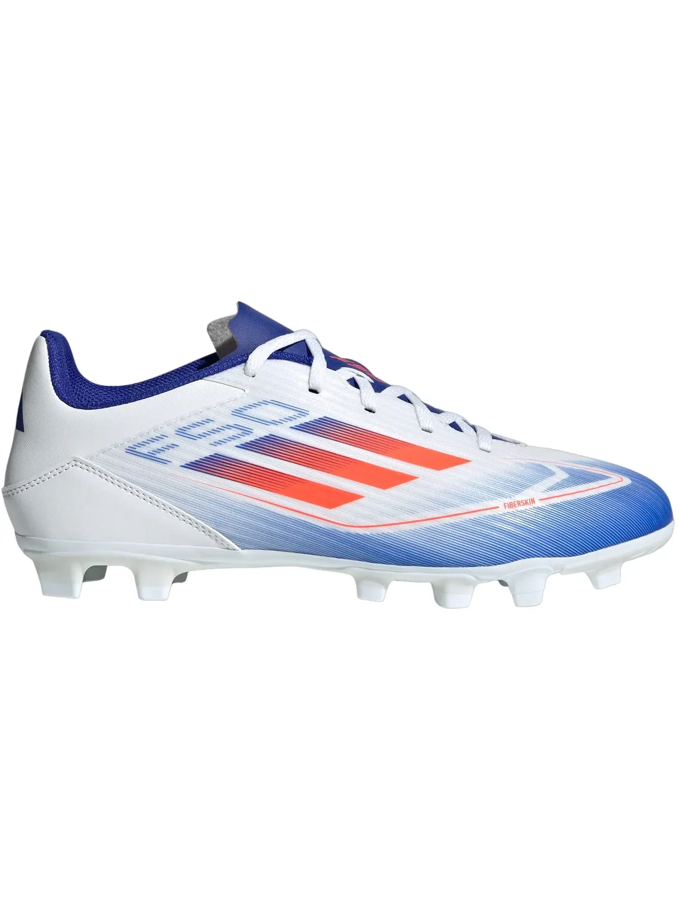 Мужские бутсы с длинными шипами Adidas F50 Club Flexible Ground — изображение 1 из 1, белый красный синий