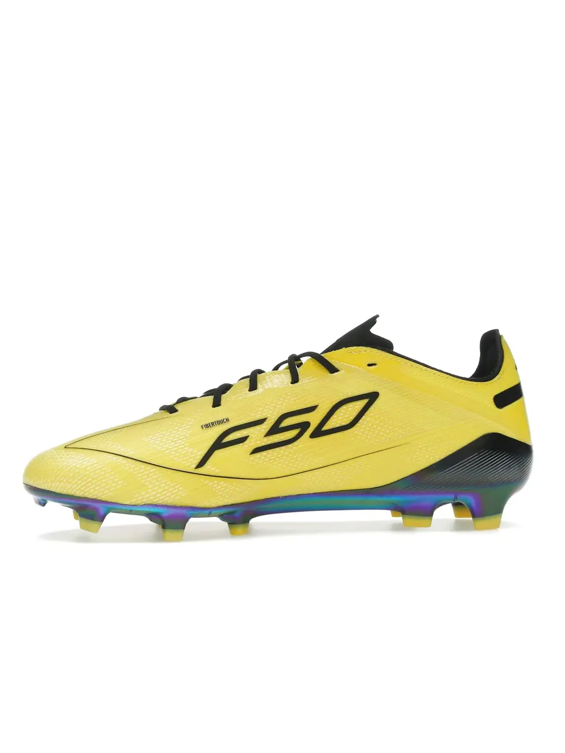 Мужские бутсы с принтом Adidas F50 Elite 2010 FG — изображение 3 из 4, желтый/черный/черный