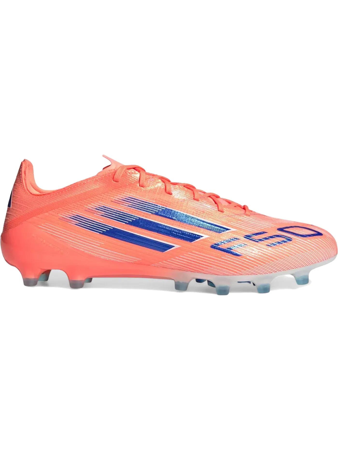 Мужские бутсы с шипами F50 Elite AG Adidas — изображение 1 из 1, оранжевый синий белый