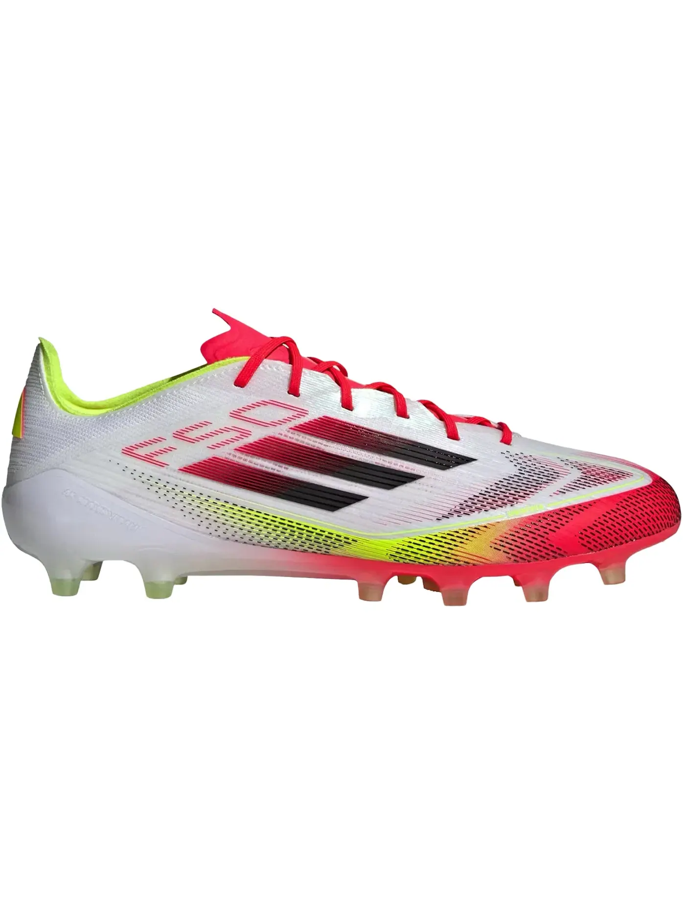 Мужские бутсы с шипами AG Adidas F50 Elite — изображение 1 из 1, белый/черный/желтый