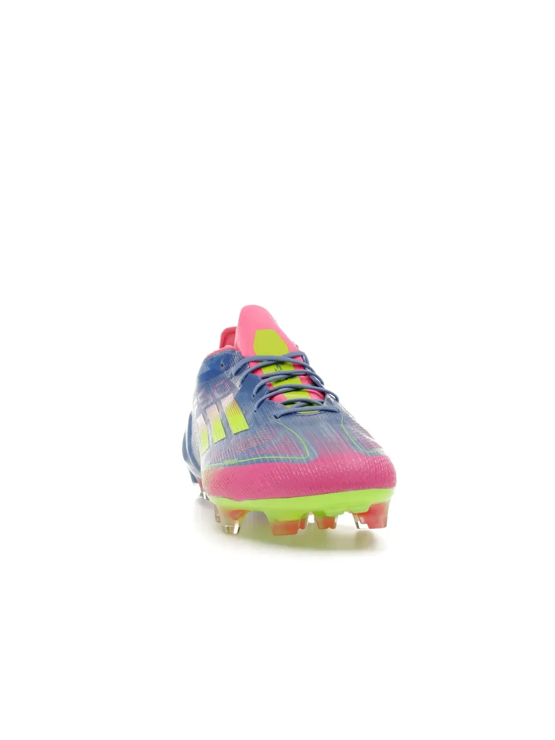 Мужские бутсы с технологией Celestial Victory Adidas F50 Elite FG — изображение 2 из 4, синий//розовый