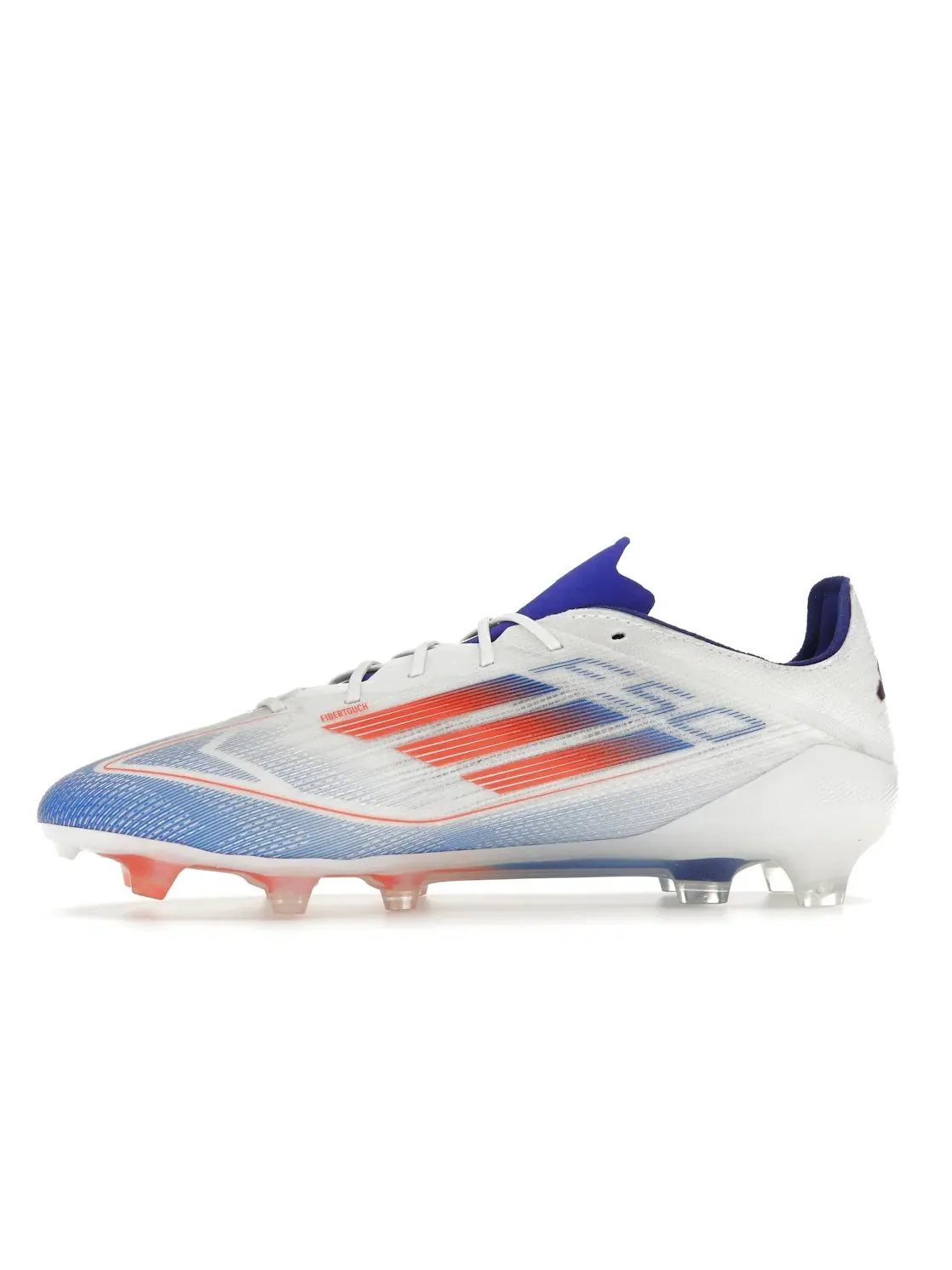 Мужские бутсы с асимметричной шнуровкой Adidas F50 Elite FG — изображение 3 из 4, белый/красный/синий