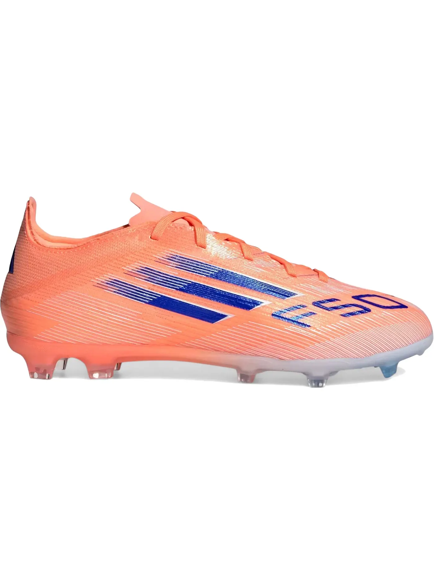 Детские бутсы F50 Elite FG Adidas — изображение 1 из 1, оранжевый/синий/белый