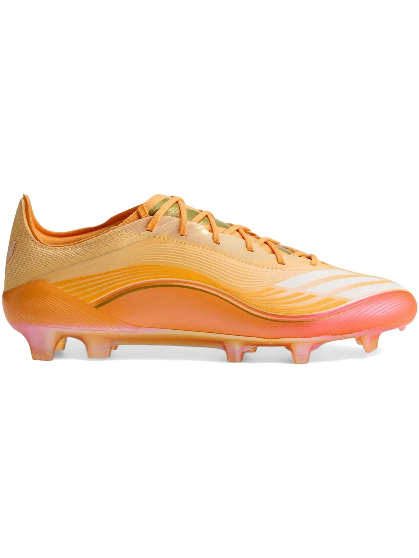Мужские бутсы с длинным рукавом Adidas F50 Elite FG — изображение 1 из 1, золотистый металлик