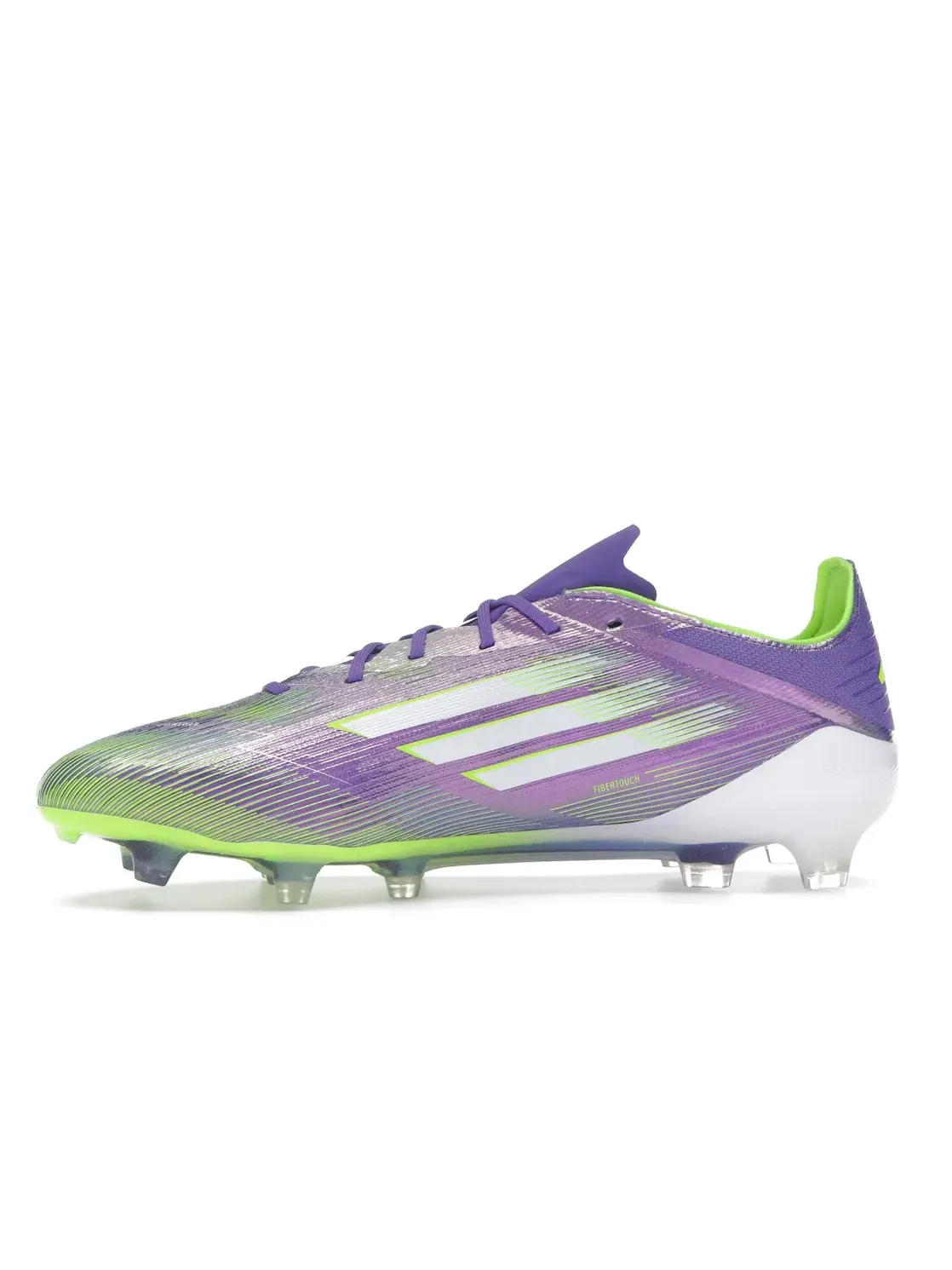 Мужские бутсы с высоким качеством Adidas F50 Elite FG — изображение 3 из 4, фиолетовый/белый