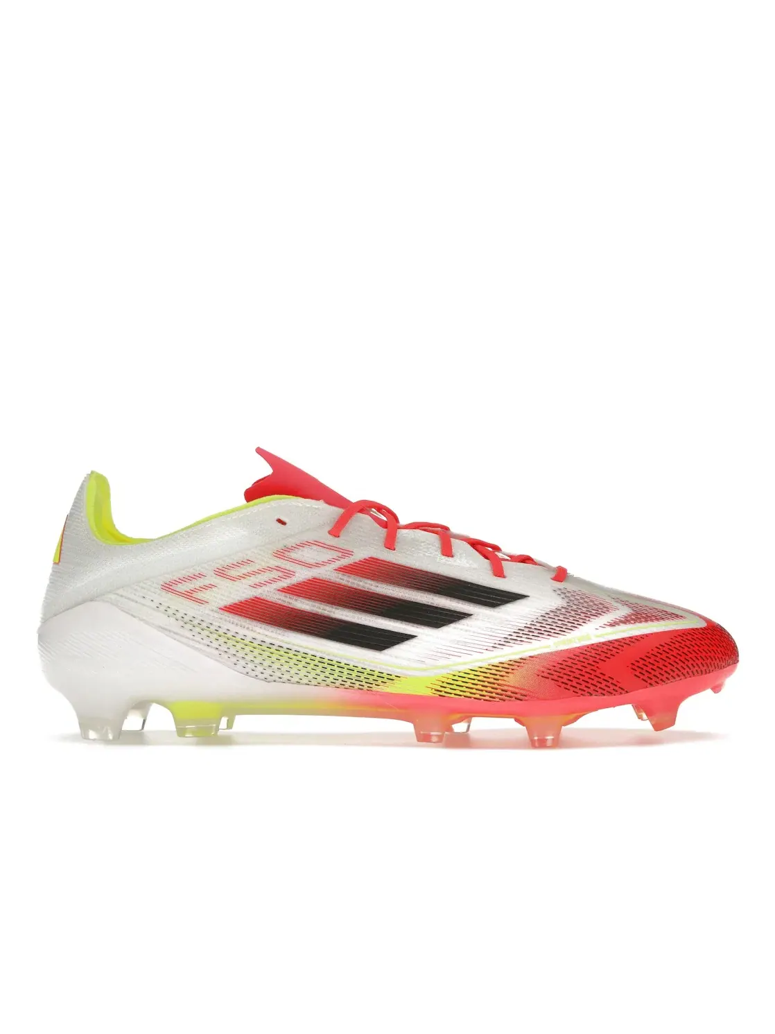 Мужские бутсы футбольные Adidas F50 Elite FG — изображение 1 из 4, белый/черный/желтый