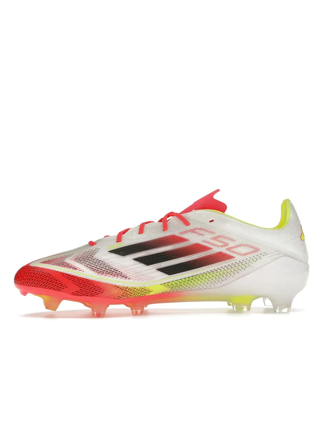 Мужские бутсы футбольные Adidas F50 Elite FG — изображение 3 из 4, белый/черный/желтый