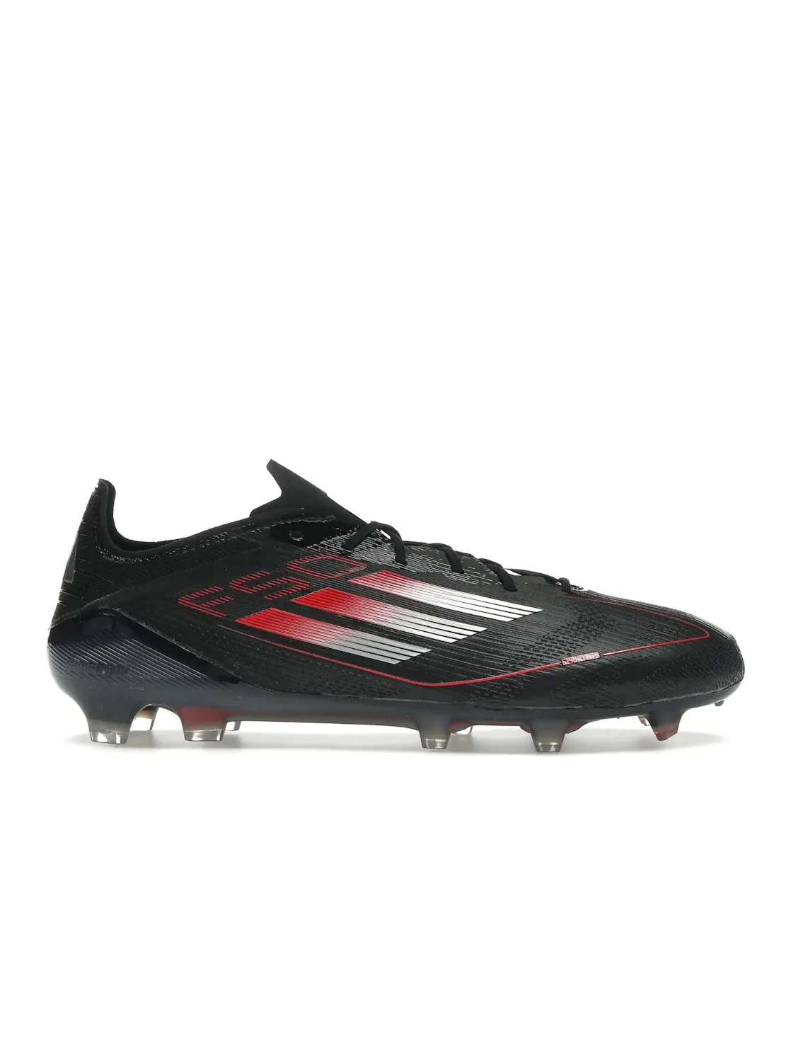 Мужские бутсы с длинным рукавом Adidas F50 Elite FG — изображение 1 из 4, черный металлик красный