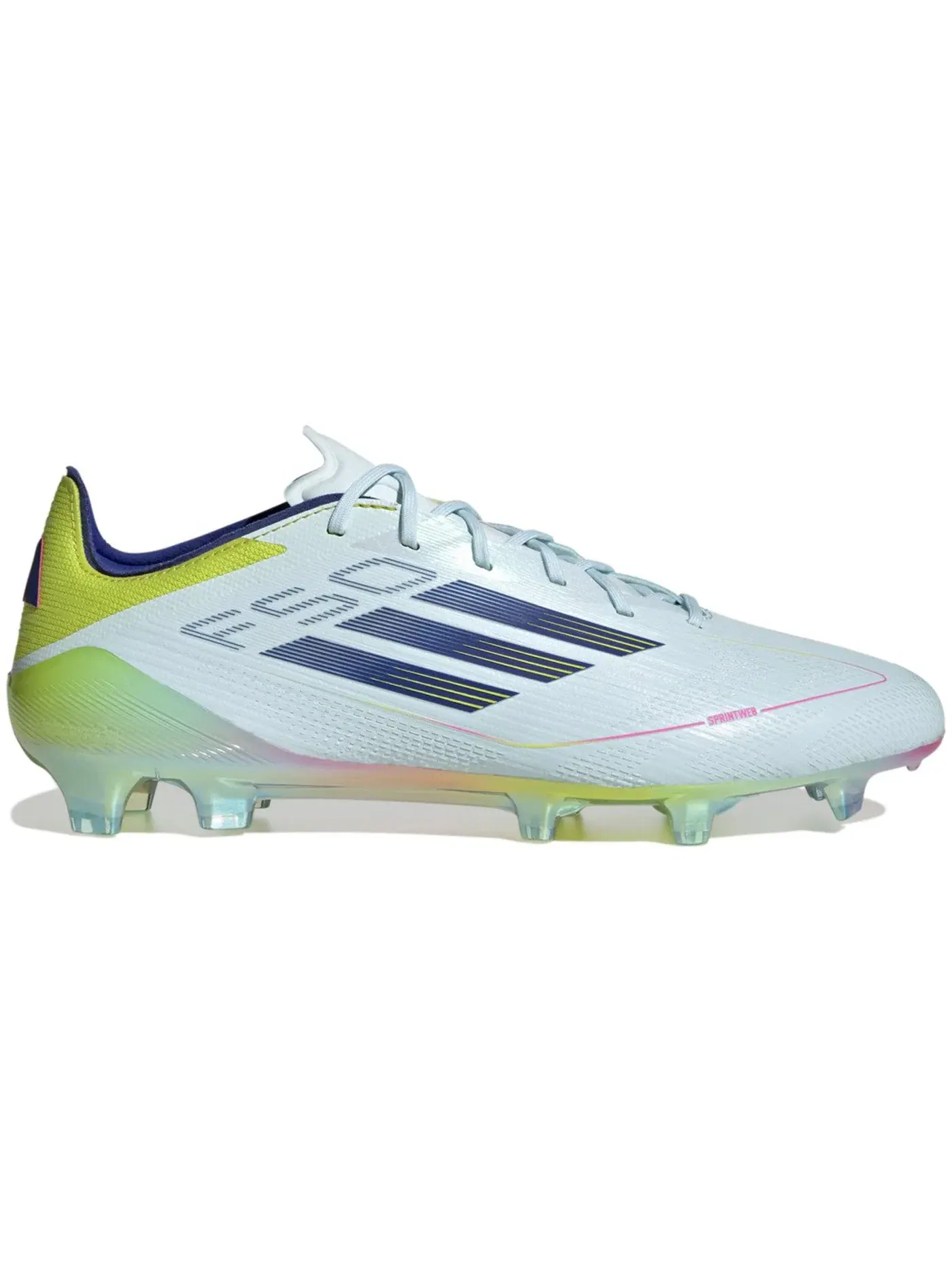 Мужские бутсы с принтом Adidas F50 Elite FG — изображение 1 из 1, синий/синий/желтый