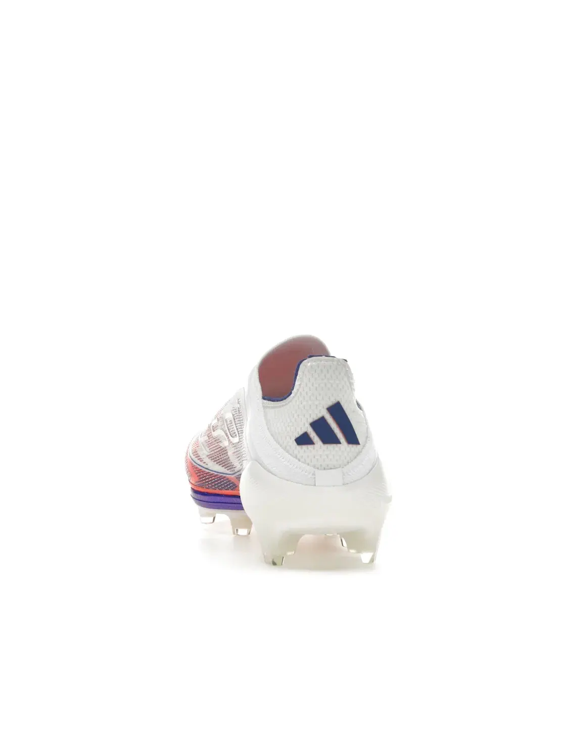 Мужские бутсы без шнуровки F50+ Elite Laceless FG Adidas — изображение 4 из 4, белый/красный/синий