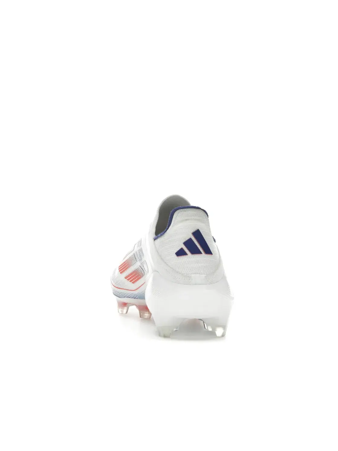 Мужские бутсы футбольные с лаконичным дизайном Adidas F50 Elite Laceless FG — изображение 4 из 4, белый/красный/синий