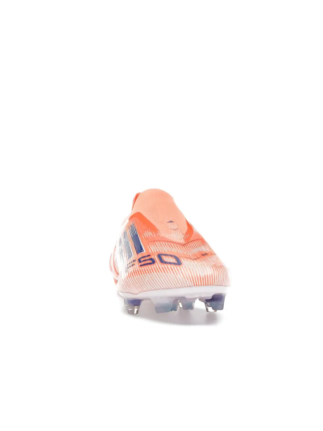 Мужские бутсы футбольные без шнуровки F50 Elite Laceless Adidas — изображение 2 из 4, оранжевый/синий/белый
