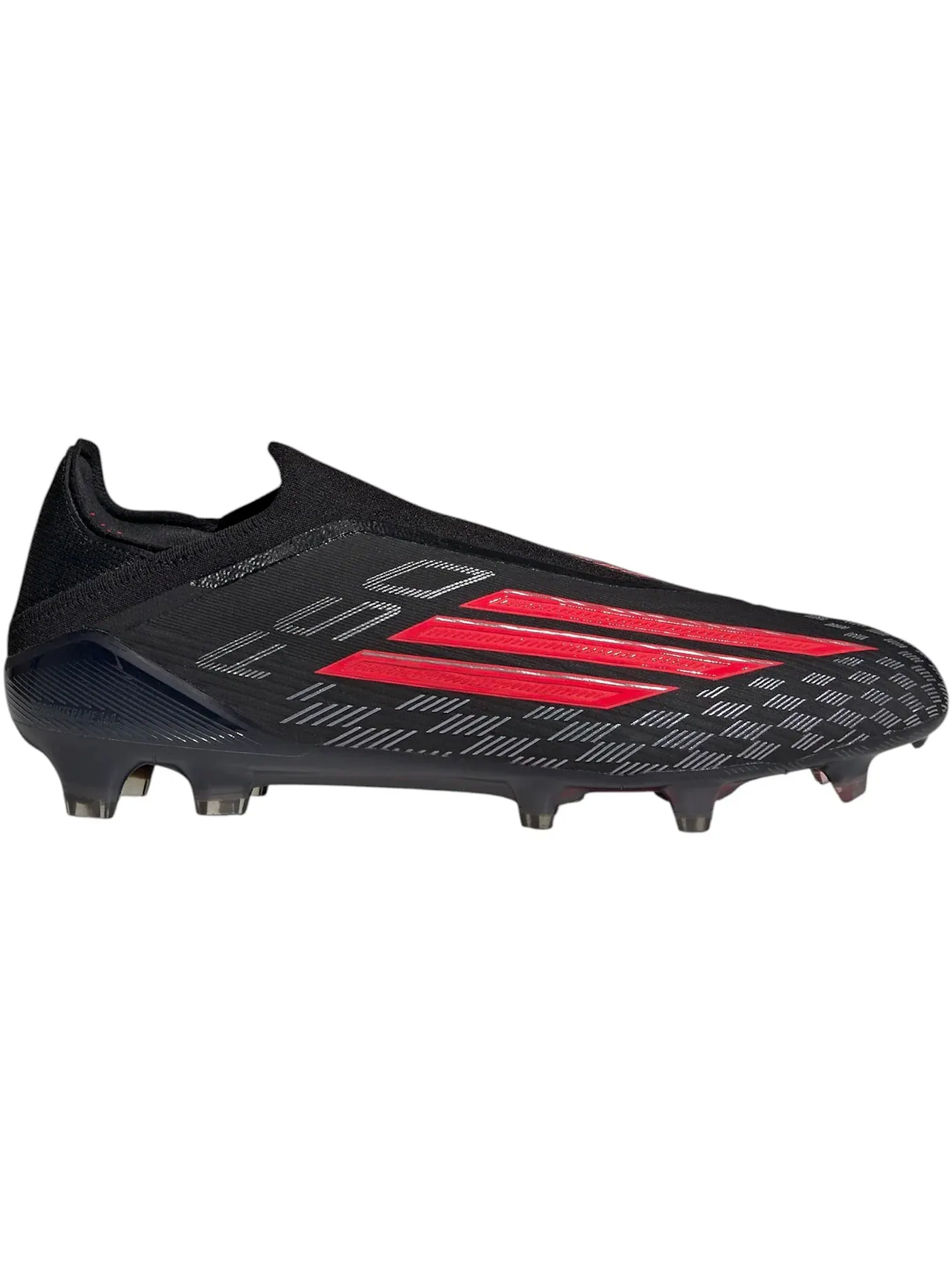 Мужские бутсы с отсутствием шнуровки F50 Elite Laceless FG Adidas — изображение 1 из 1, черный/красный/черный