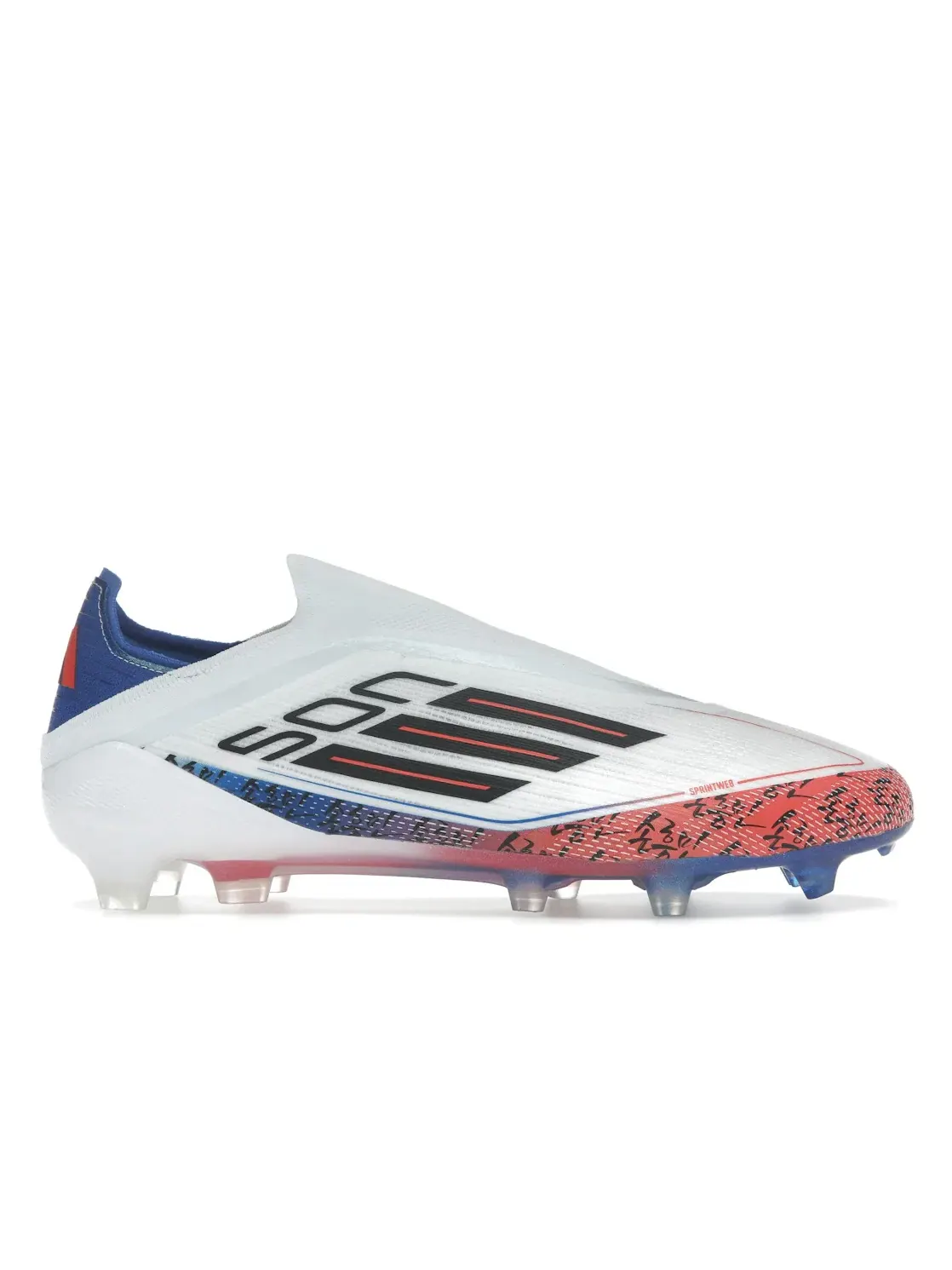 Мужские бутсы с принтом Adidas F50 Elite Laceless FG — изображение 1 из 4