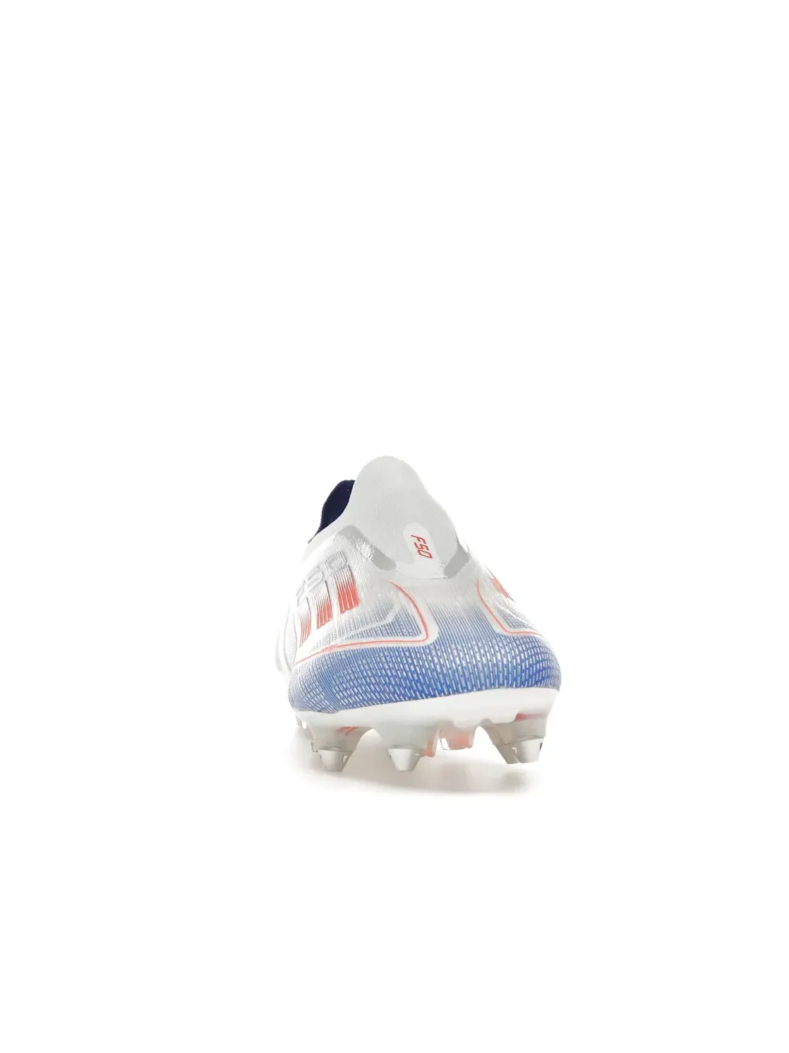Мужские бутсы с шипами Adidas F50 Elite Laceless SG — изображение 2 из 4, белый красный синий
