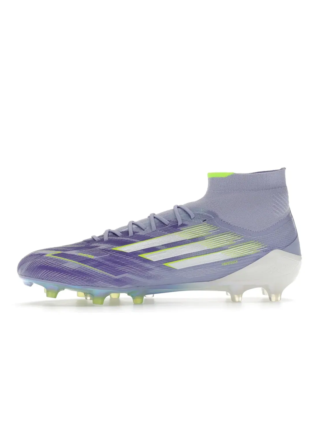 Женские бутсы футбольные с высоким голенищем Adidas F50 Elite Mid-Cut FG — изображение 3 из 4, фиолетовый//фиолетовый