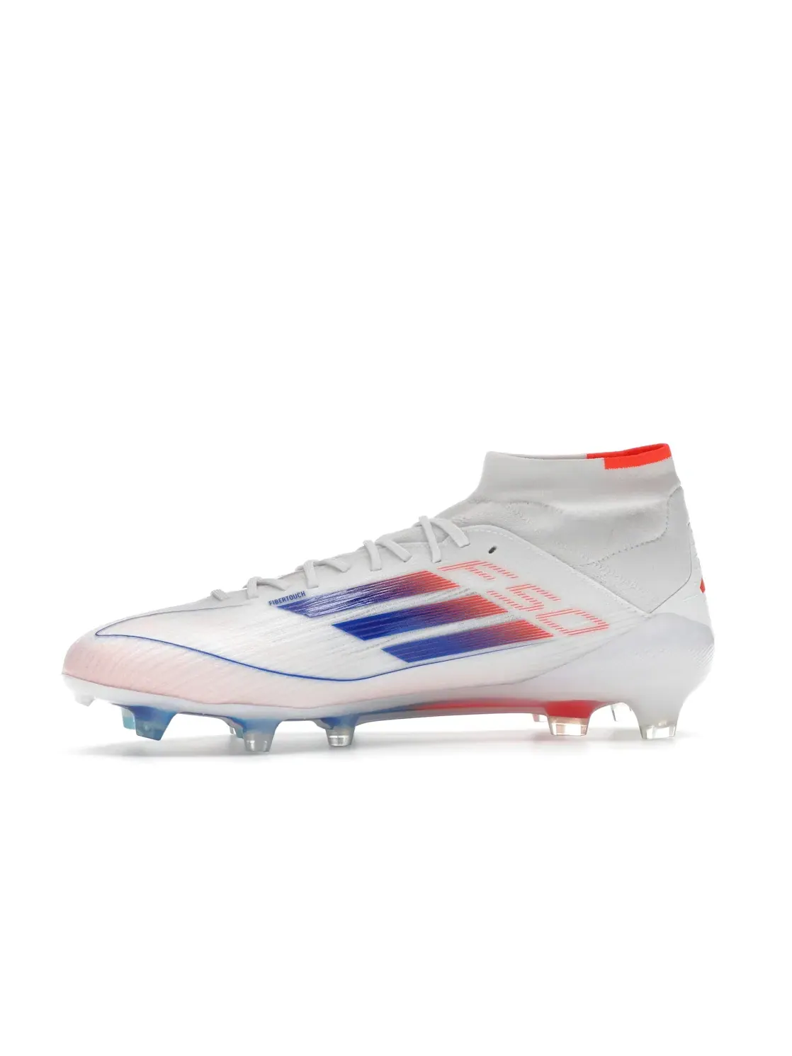 Женские бутсы Adidas F50 Elite Mid FG — изображение 3 из 4, белый синий красный