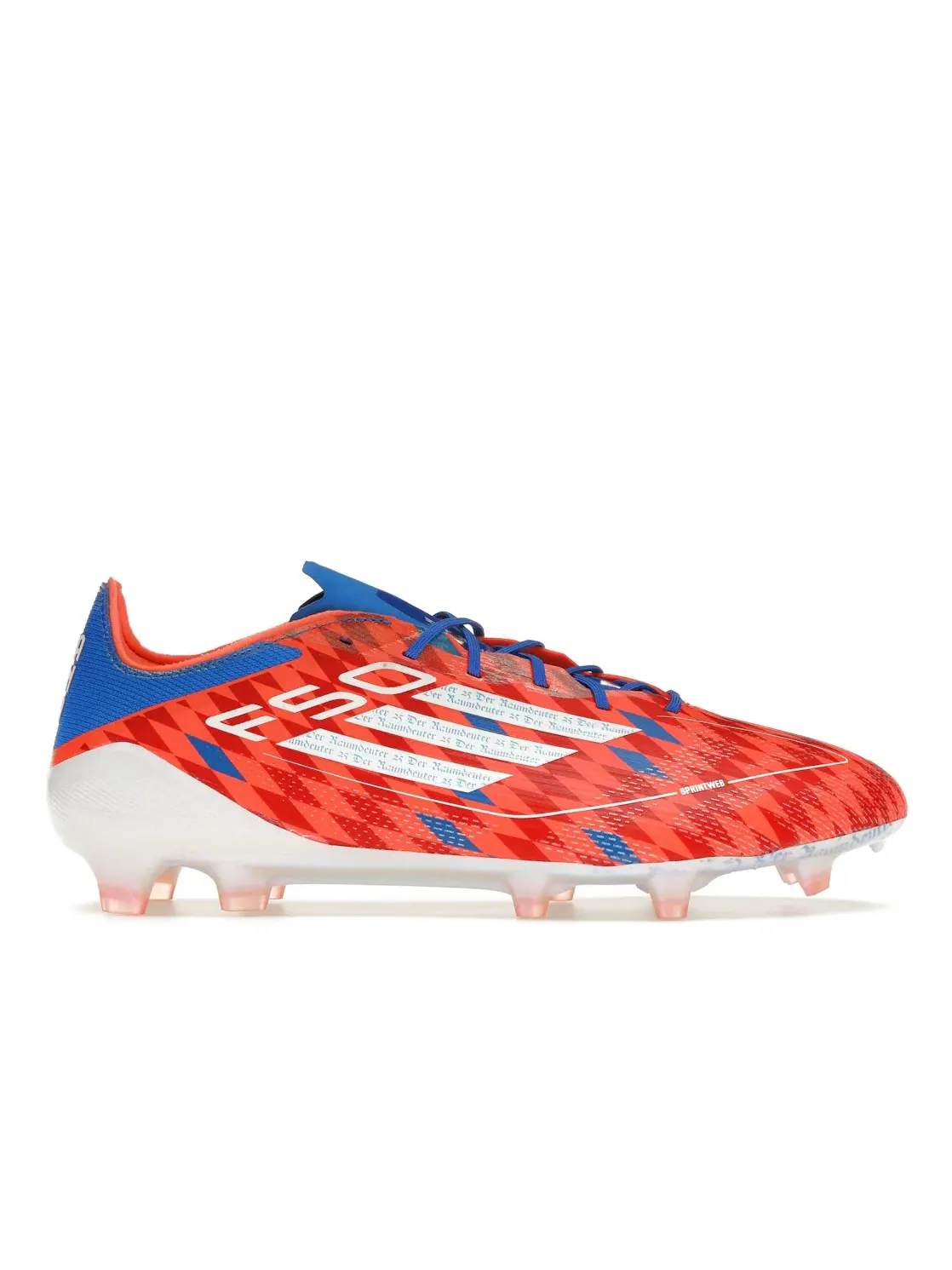 Мужские бутсы с длинным рукавом Adidas F50 Elite Raumdeuter FG Adidas — изображение 1 из 4, красный белый красный