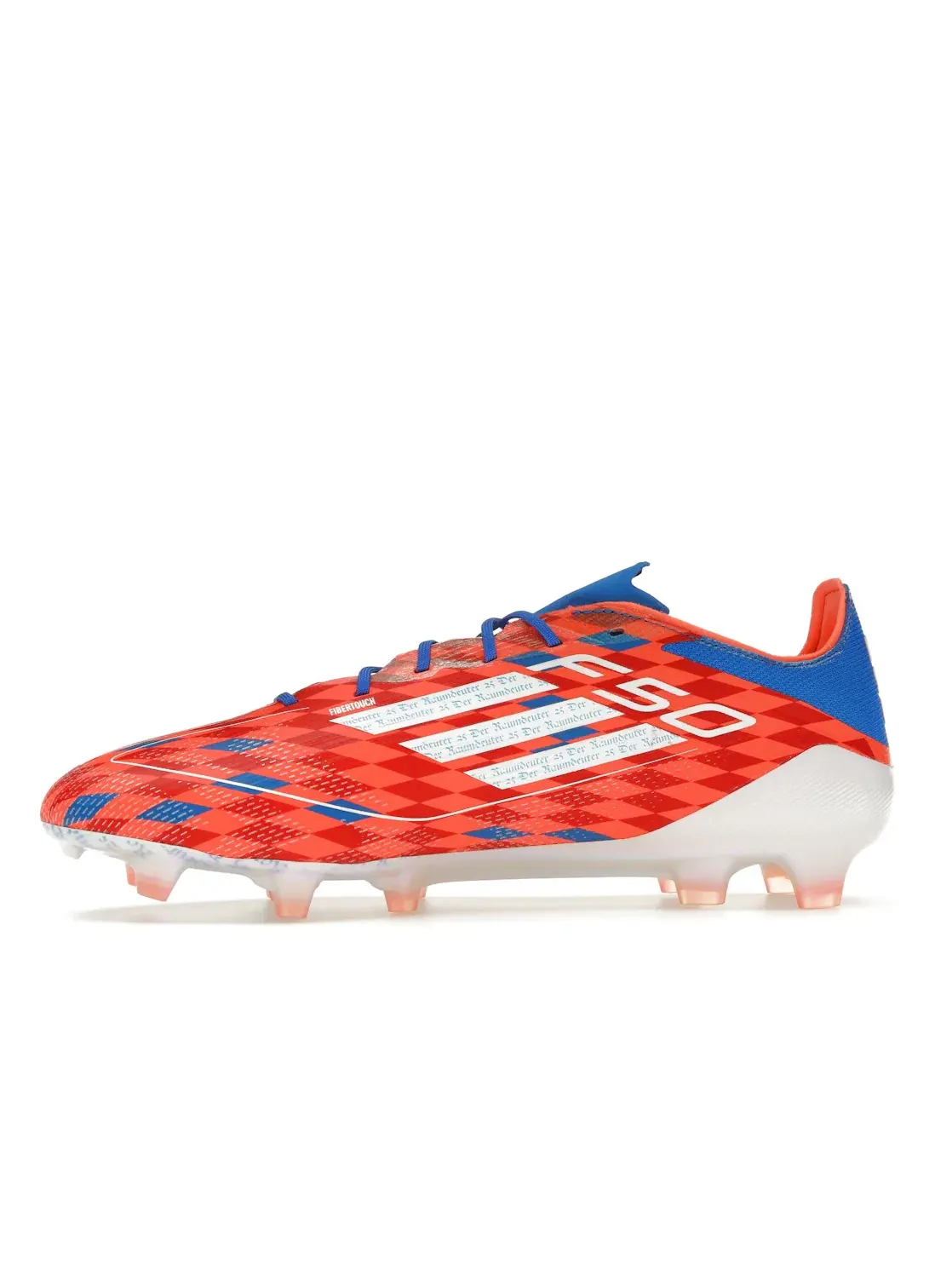 Мужские бутсы с длинным рукавом Adidas F50 Elite Raumdeuter FG Adidas — изображение 3 из 4, красный белый красный