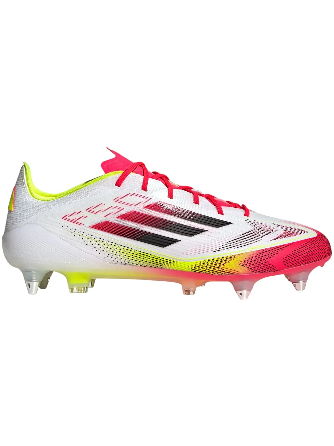 Мужские бутсы с шипами Adidas F50 Elite SG — изображение 1 из 1, белый/черный/желтый